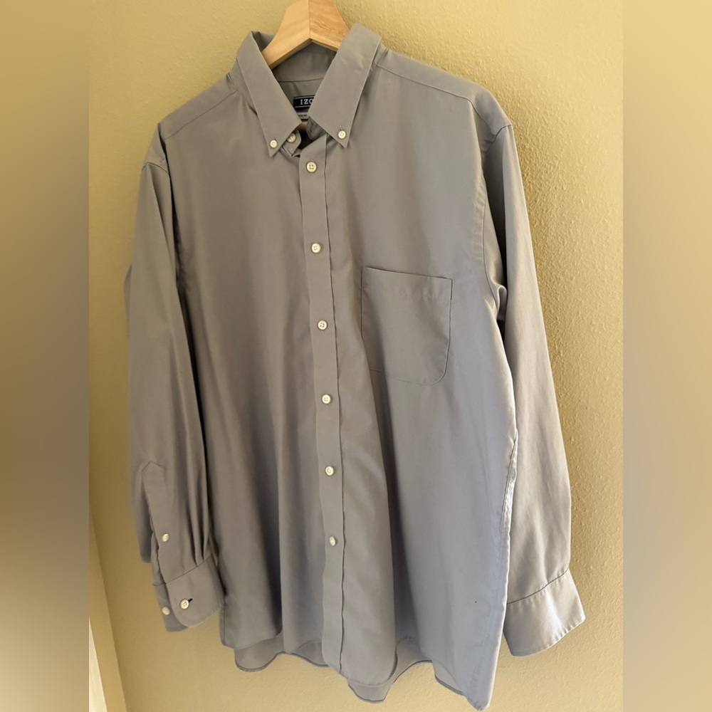 Izod Quick Dry Regular Fit Dress Shirt